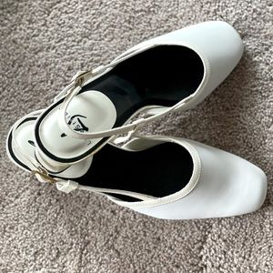 Life Stride Judith Vanilla Devill Heels Size 7